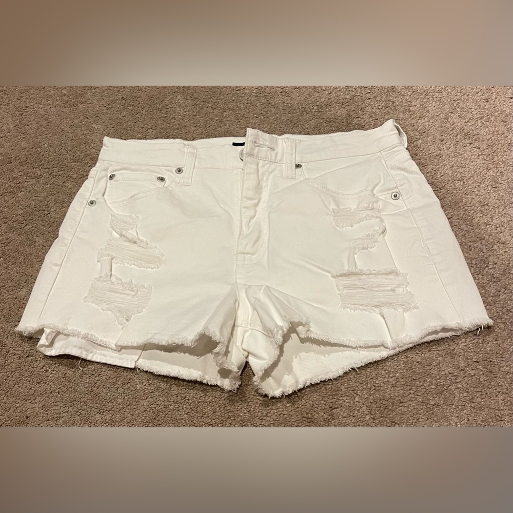 Aeropostale white cheeky shorts